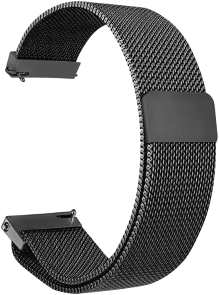 Stainless Steel Mesh Watch Strap with Quick Release for Smartwatch Men and Women (22 mm)