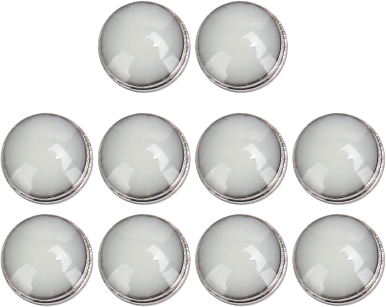 Greensen Luminous Bezel Dot 10 Pieces Watch Dial Luminous Dot Watch Parts Accessories Luminous Beads for Watch Dial Embellishment