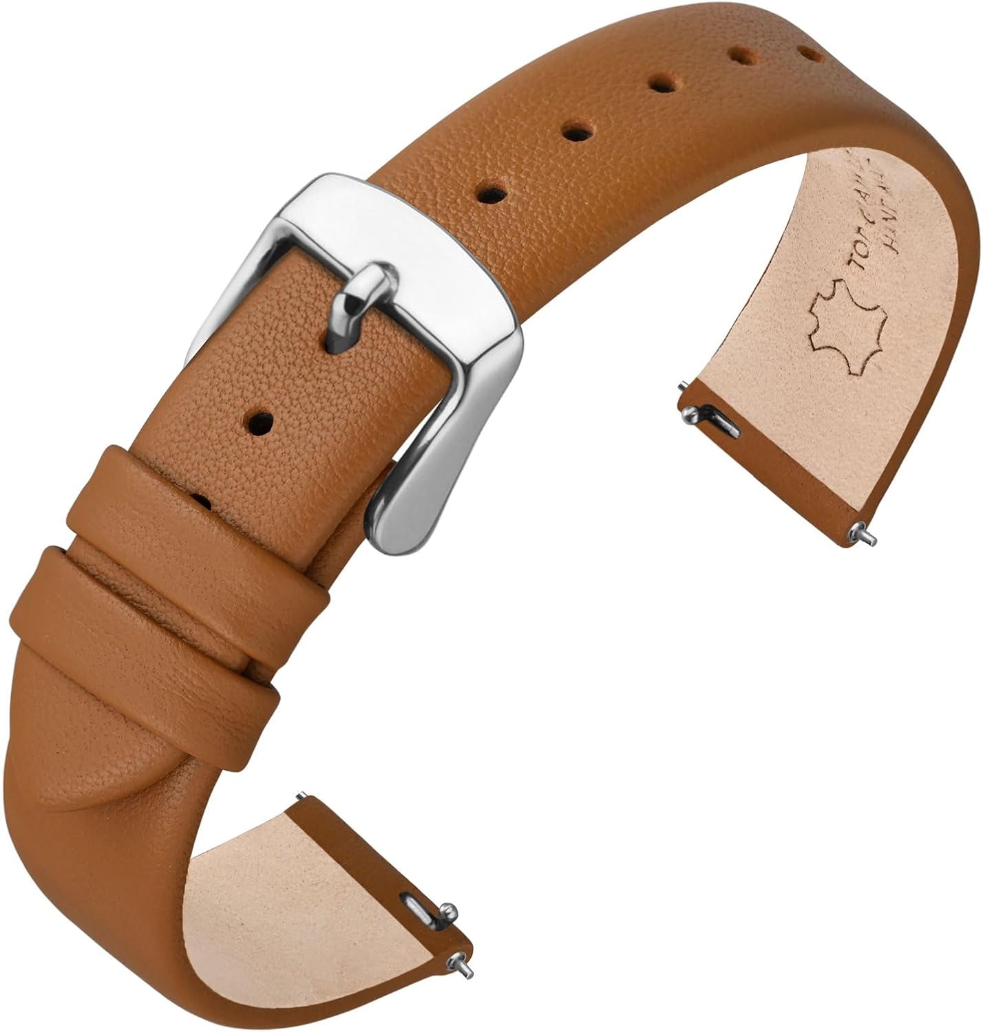 ANNEFIT Watch Bands for Men Women, Genuine Leather Watch Strap with Quick Release, Band Width 12mm 13mm 14mm 16mm 18mm 20mm 22mm