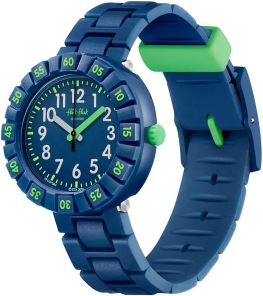 FLIK FLAK FCSP086 Analogue Quartz Watch with Plastic Strap