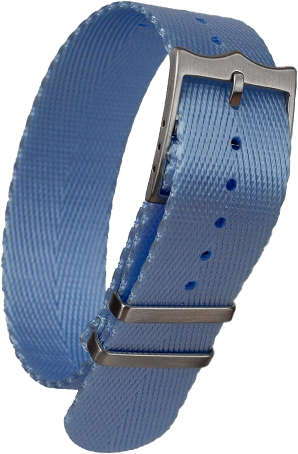 herringbone-style-g10-zulu-watch-strap-with-adjustable-crown-buckle-20mm-22mm