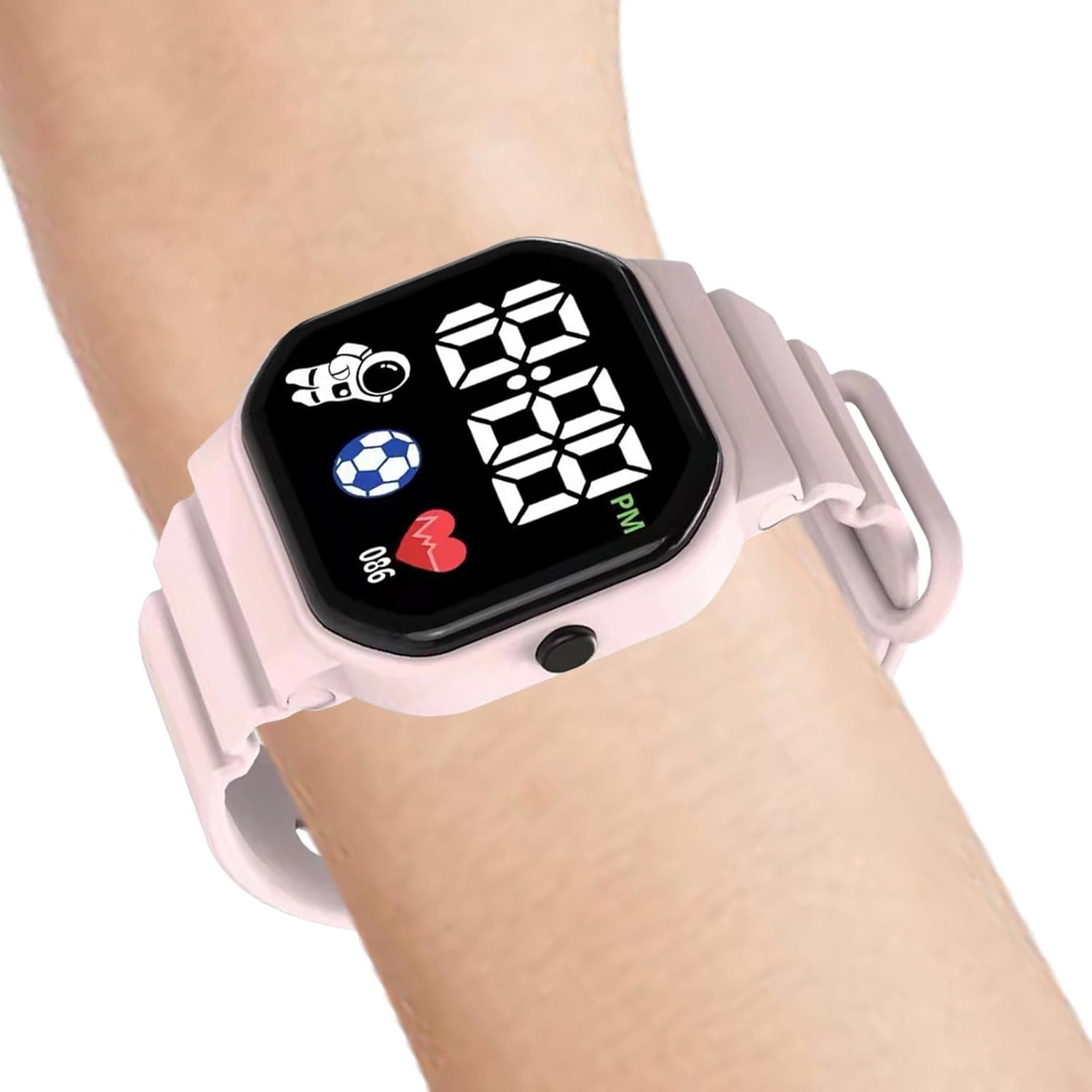 Generico Children's Sports Watch, Digital Wrist Watch for Children – Waterproof Wristwatch, Comfortable Sports Watches for Children, Waterproof LED Watches, Silicone for Children