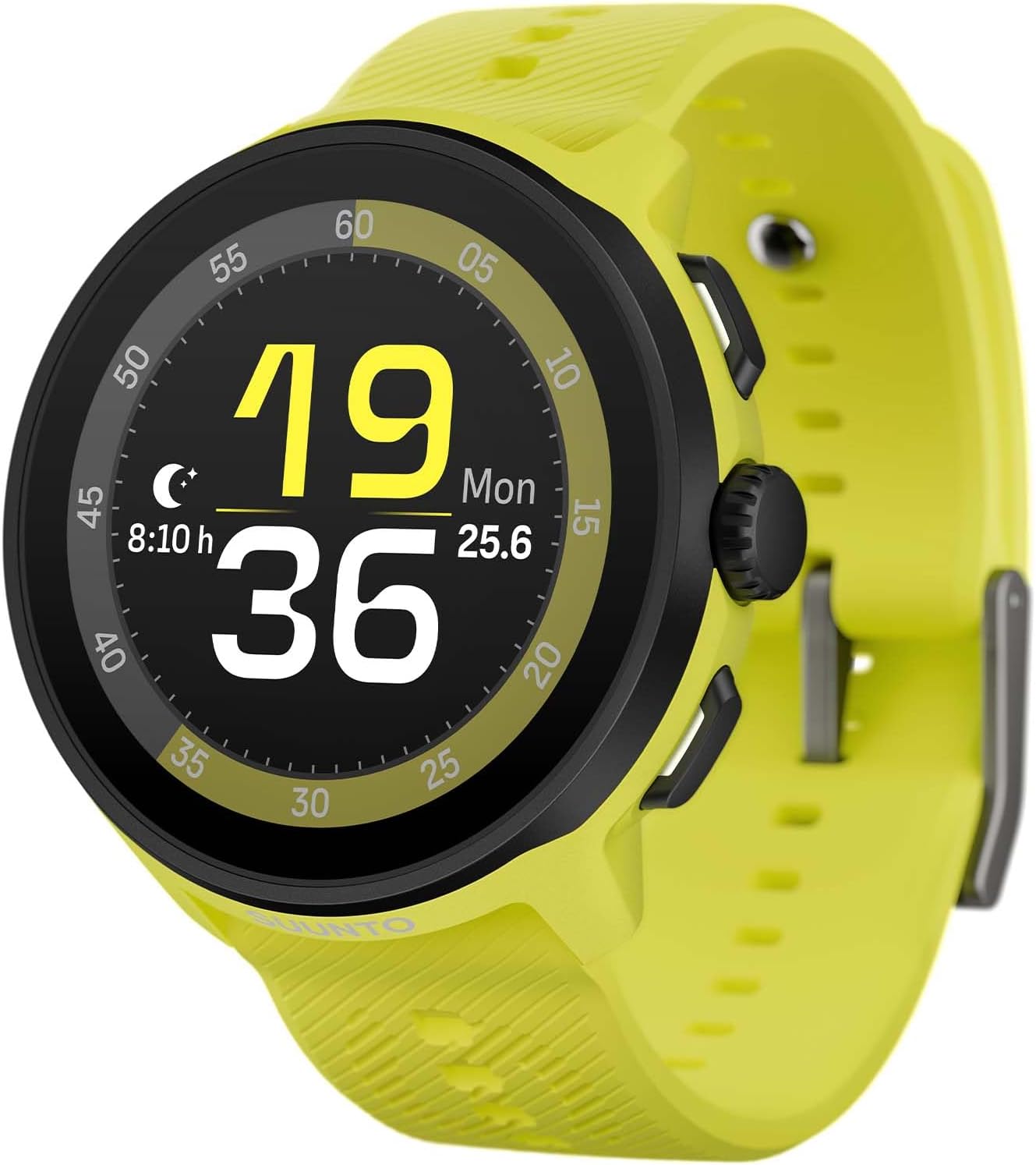 SUUNTO RUN Sports Running Watch, 1.32 Inch AMOLED Touchscreen, Activity Tracker, Smartwatch for Running, GPS Dual Band, Heart Rate/Sleep Monitor, 12 Days Runtime, Music