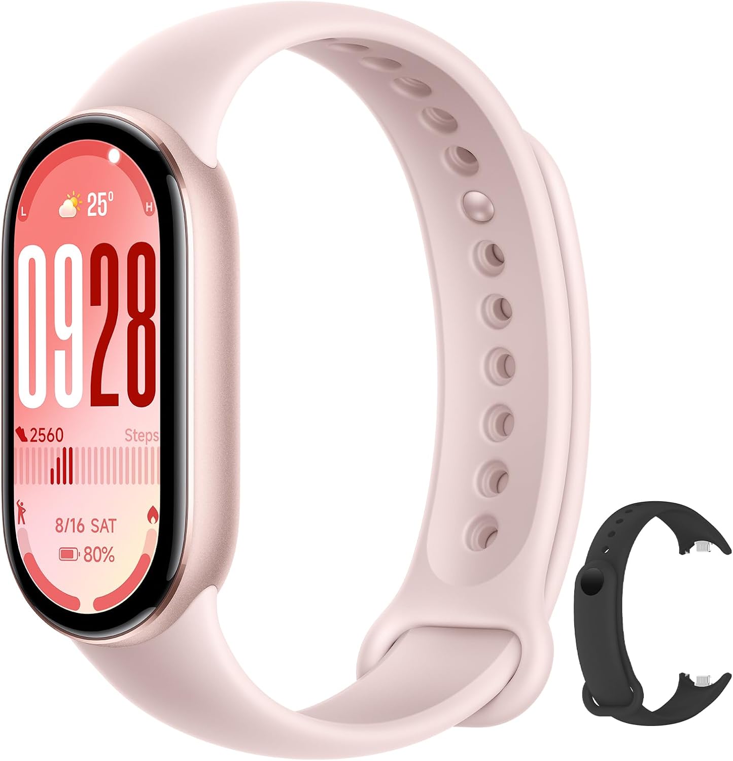 Xiaomi Smart Band 10 (2025) - Mi Smartwatch, 1.72" AMOLED Screen, 21 Days Autonomy, Heart Rate Monitor, Sleep Analysis, HyperOS 2, 5ATM, Free Strap