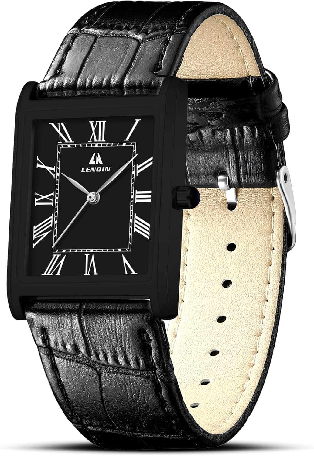 LN LENQIN Men's Watches Analog Quartz Watches for Men Waterproof 30M Retro Design Wrist Watches