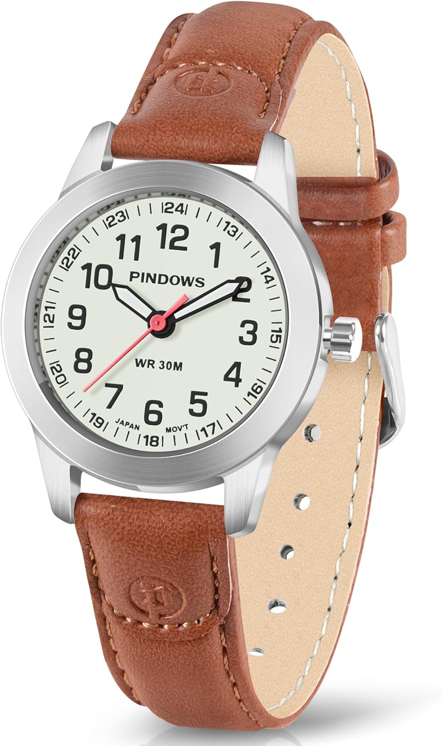 Women's Watch Analogue Quartz Watches Mini Watch Elegant Easy Read Waterproof Leather Strap Classic Simple Elegant Wristwatches for Women