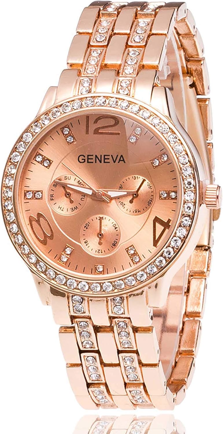 ELLENNE A08 Women's Automatic Steel Wrist Watch Vintage Quartz Girl Fashion