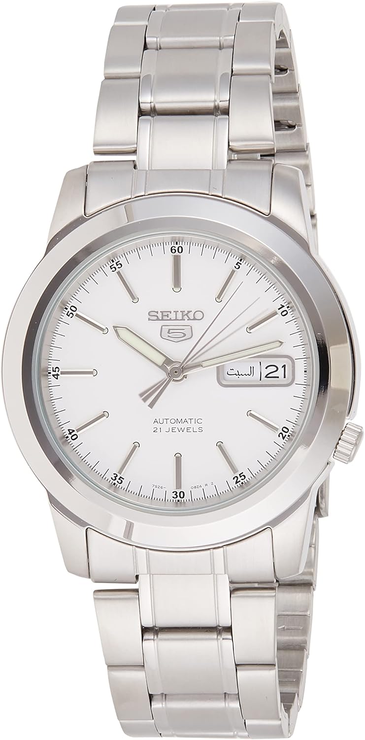 Seiko SNKE49K1 Men's Analogue Automatic Watch with Stainless Steel Strap