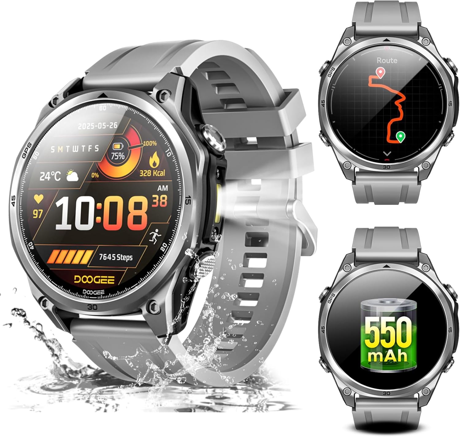 DOOGEE Smart Sports Watches Military Watches