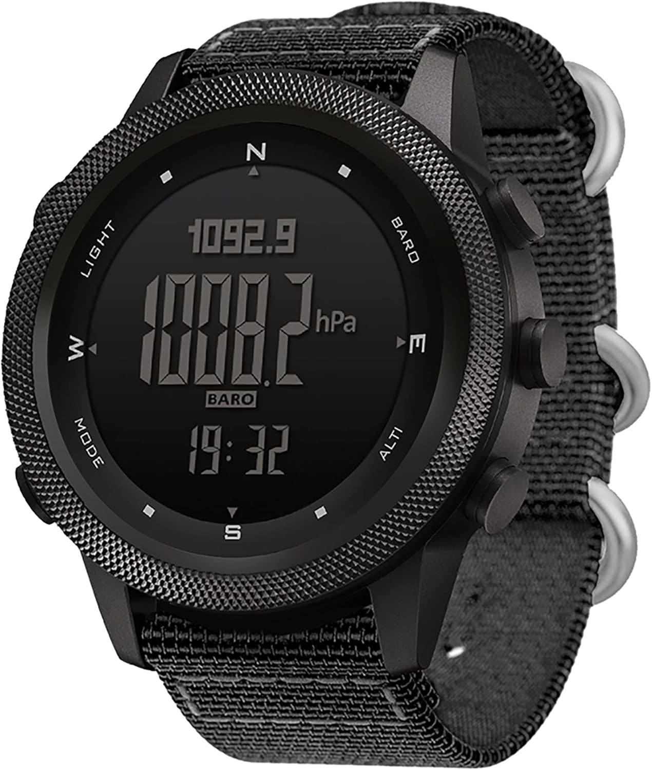 NORTH EDGE APACHE-46 Men's Digital Sports Watches Military Watches with Compass Temperature Steps Tracker Sport Tactical Survival Watches
