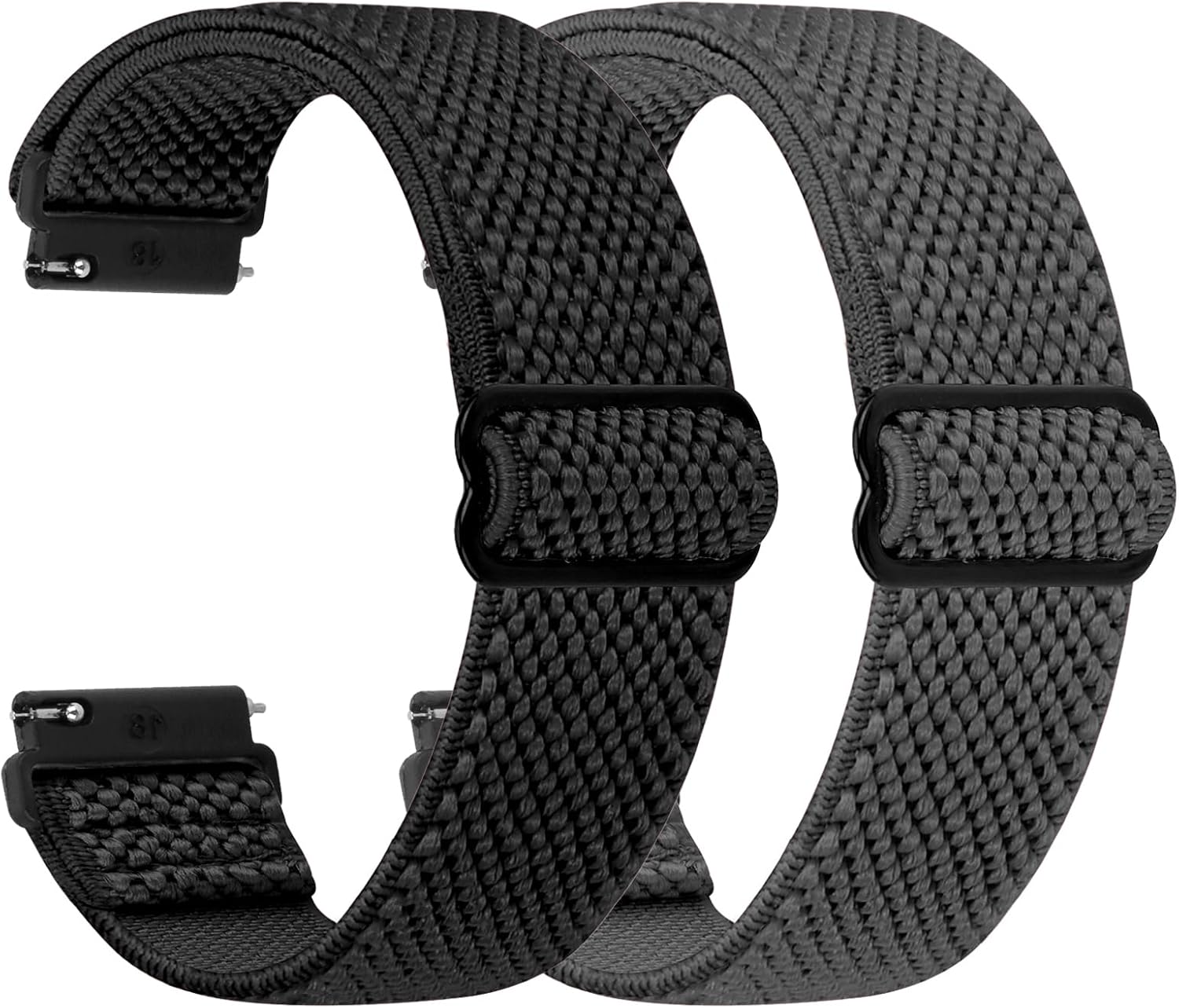 adjustable-elastic-quick-release-nylon-watch-strap-18-mm-19-mm-20-mm-22-mm-24-mm-strap-for-samsung-garmin-fossil-amazfit-huawei-xiaomi-suunto-watch-for-men-and-women