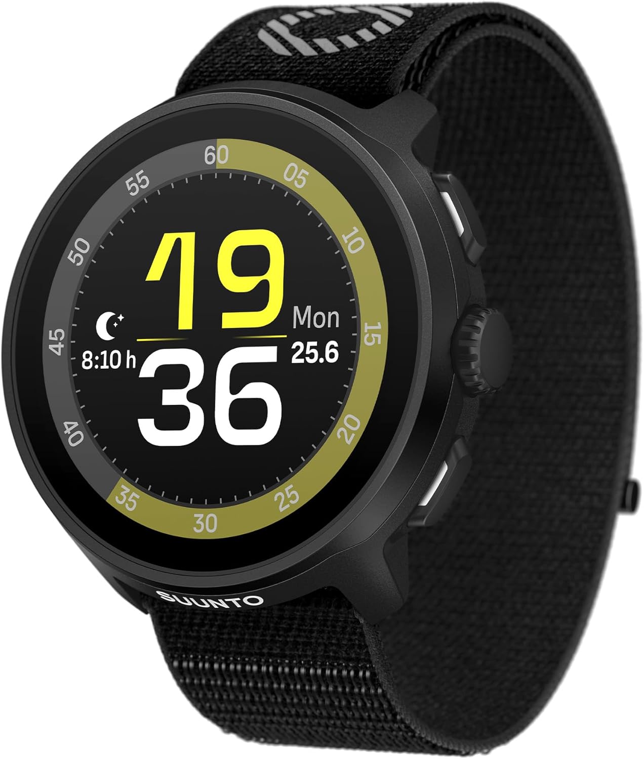 SUUNTO RUN Sports Running Watch, 1.32 Inch AMOLED Touchscreen, Activity Tracker, Smartwatch for Running, GPS Dual Band, Heart Rate/Sleep Monitor, 12 Days Runtime, Music