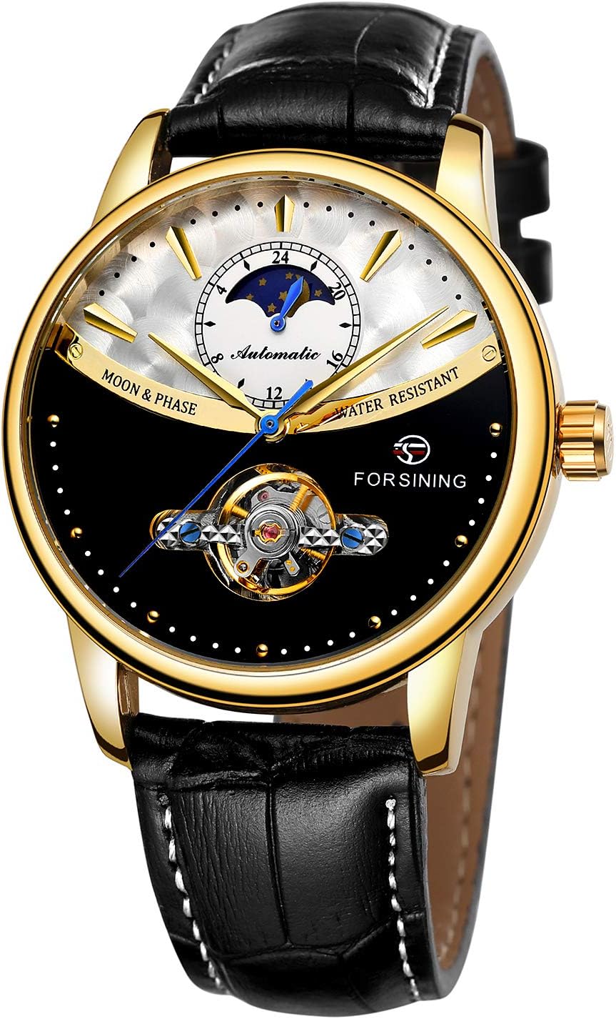 mens-automatic-winding-mechanical-wrist-watch-genuine-leather-stainless-steel-gold-black-black-gold-modern