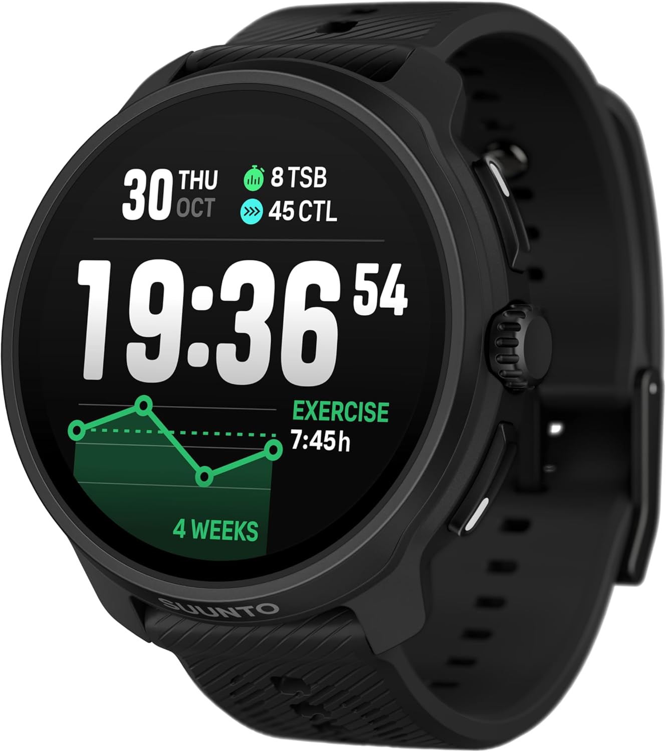 SUUNTO Race 2 GPS Sports Watch, 115+ Sports Modes, Dual-Band GPS, Wide AMOLED Display, Up to 16 Days Battery, Global Offline Maps for Running, Cycling, Outdoor Training