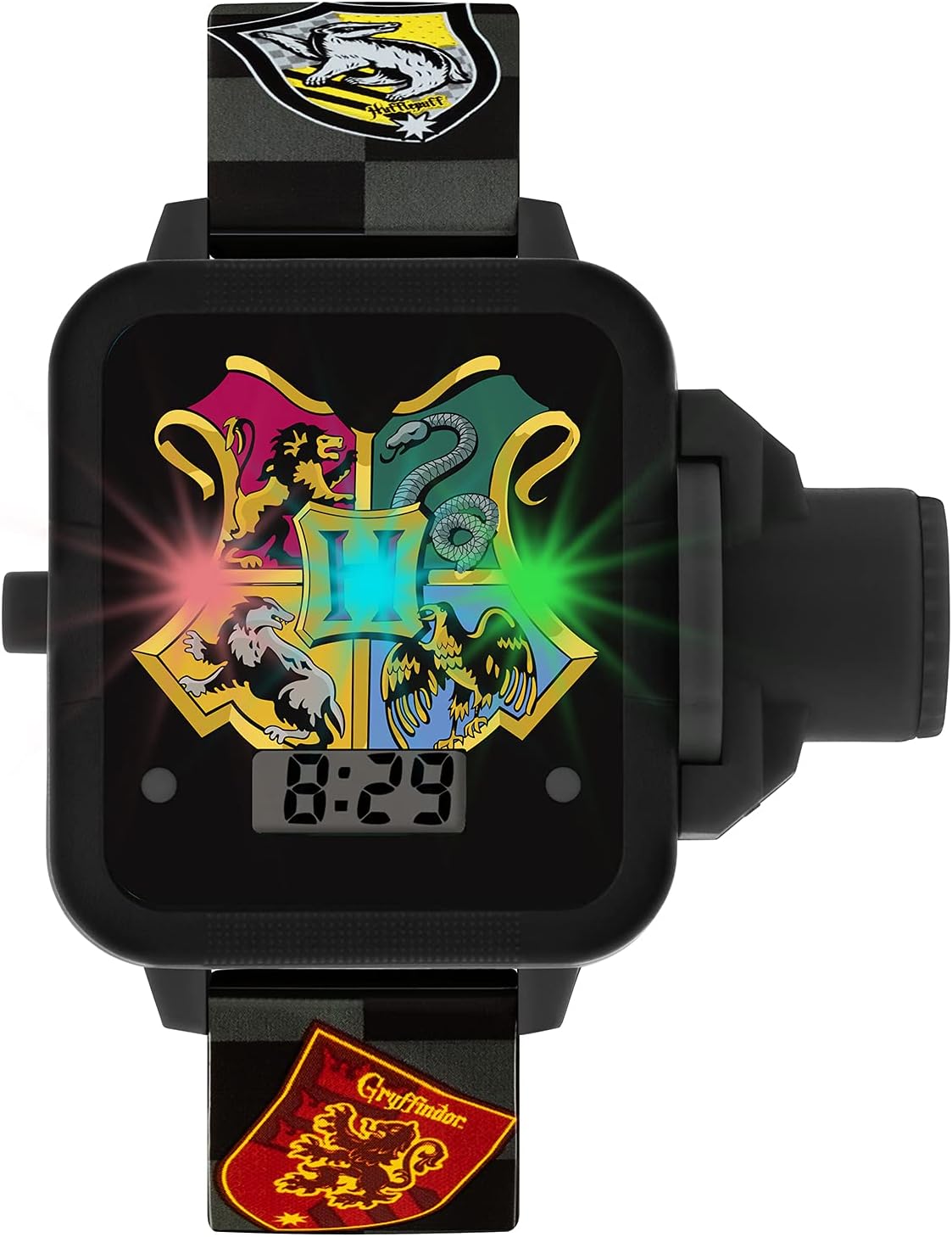 Harry Potter Kids Black Strap Projection Watch HP4113, Black, Strap