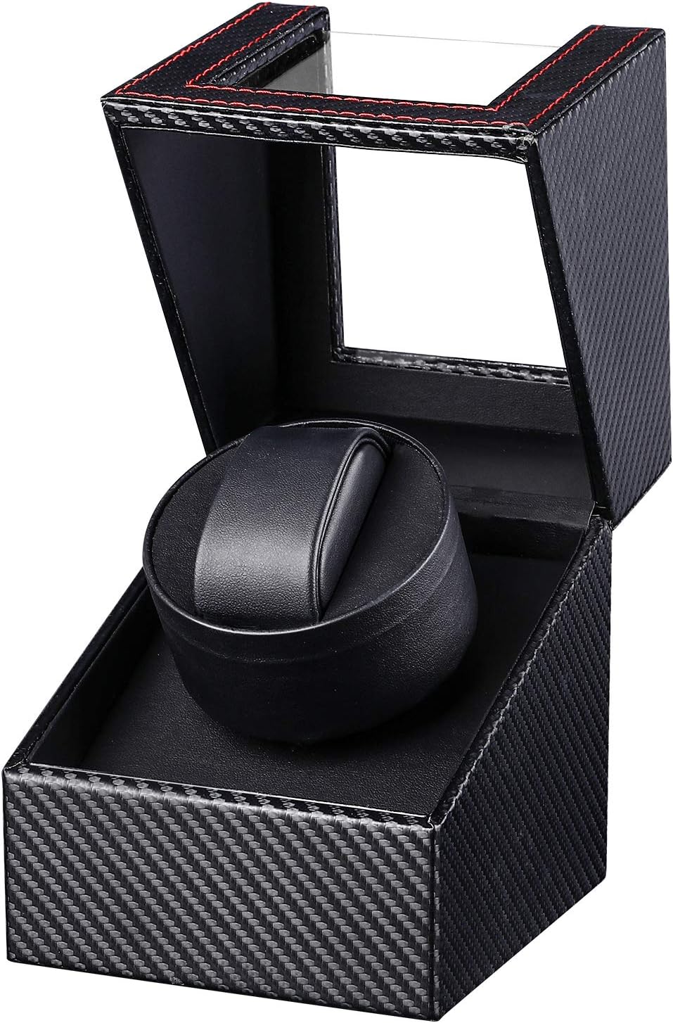 Watch Winder, Gifort Watch Winder Automatic Leather Watch Box with Silent Motor for Wristwatches