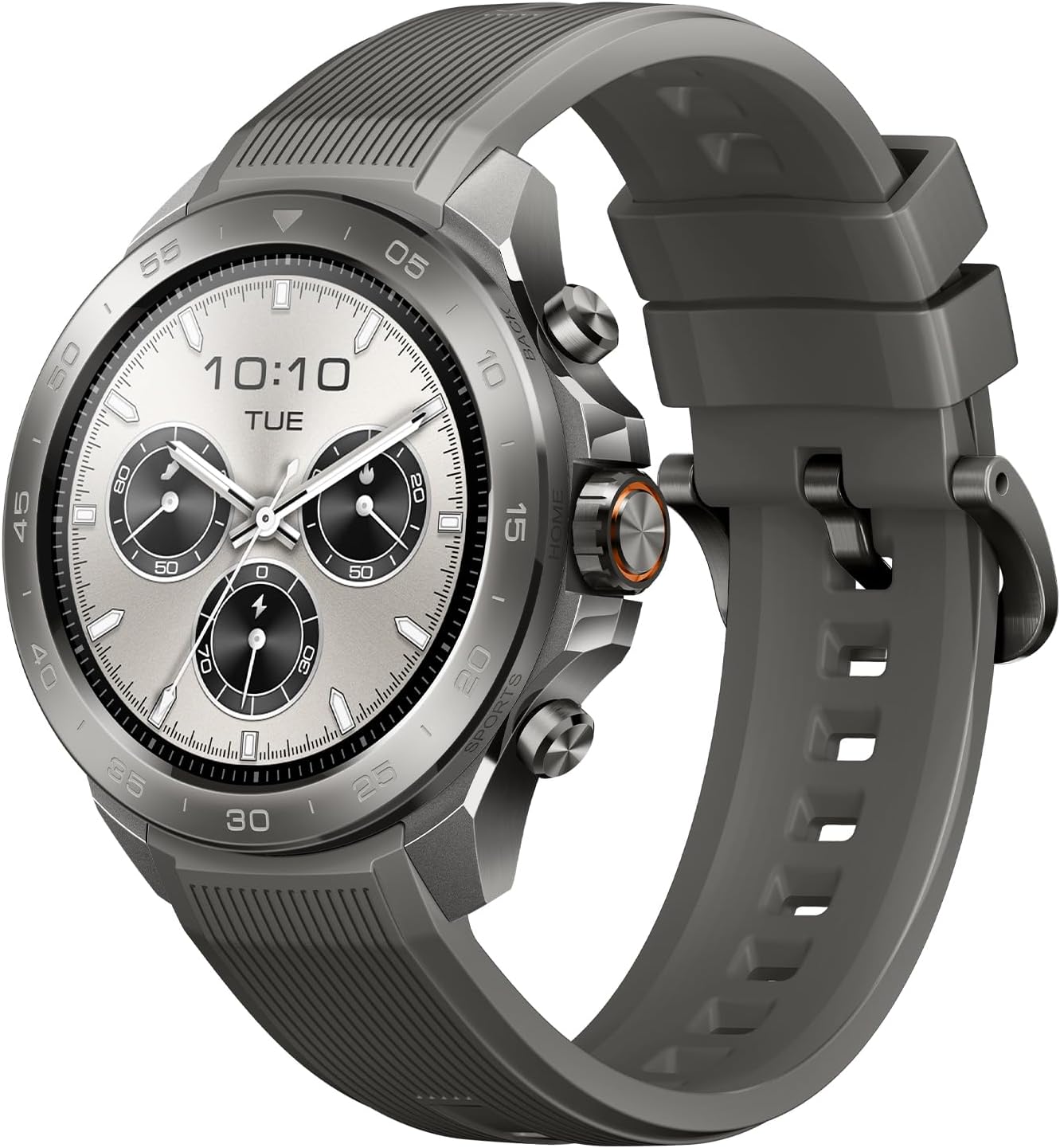 Mibro GS Explorer S Ti Outdoor Smartwatch with AMOLED, Titanium Bezel, Trackback, Offline Maps, GPS Dual Band, Sports Watch 10 ATM Waterproof for Diving, 20 Days of Battery Life