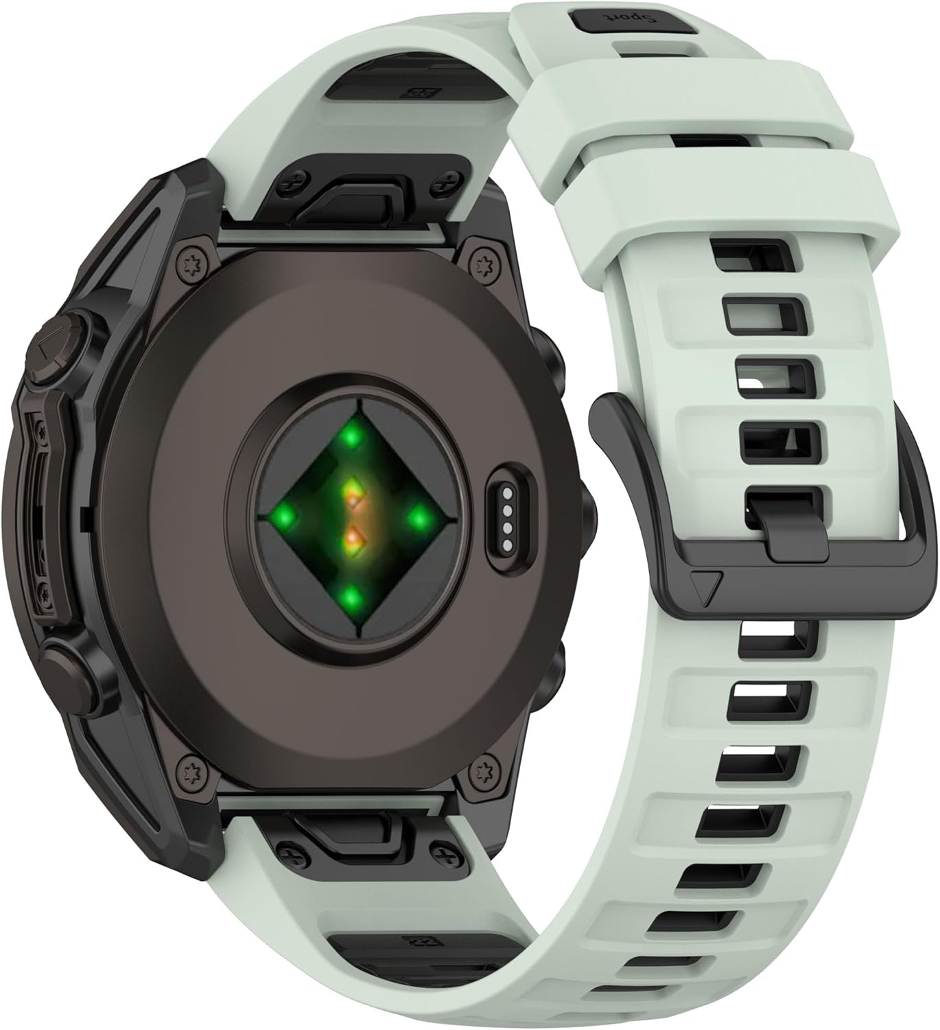 22mm Silicone Sport Band for Garmin Tactix 8/Fenix 8 47mm/7 Pro/7/6 Pro/6/5 Plus/5 Strap for Men/Women, Quick Release Replacement Band for Garmin Fenix E/Forerunner 965