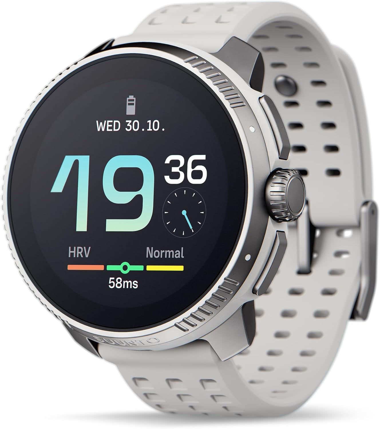 SUUNTO Race Orologio Sportivo Digitale Uomo, GPS Running Activity Tracker, Bi-Band GNSS, Offline Map, AMOLED Touch Schermo, Smartwatch Cardiofrequenzimetro Altimetro, 95+ Sports, Autonomia 26 Giorni