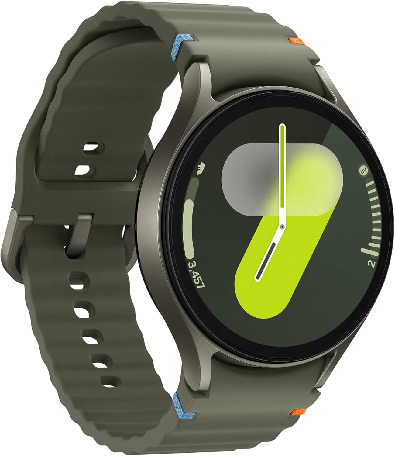 Samsung Galaxy Watch7 3.8 cm [1.5] AMOLED 44 mm Digital 480 x 480 pixels Touchscreen Green Wi-Fi GPS [satellite] (Samsung Galaxy Watch 7 44 mm Zielony [L)