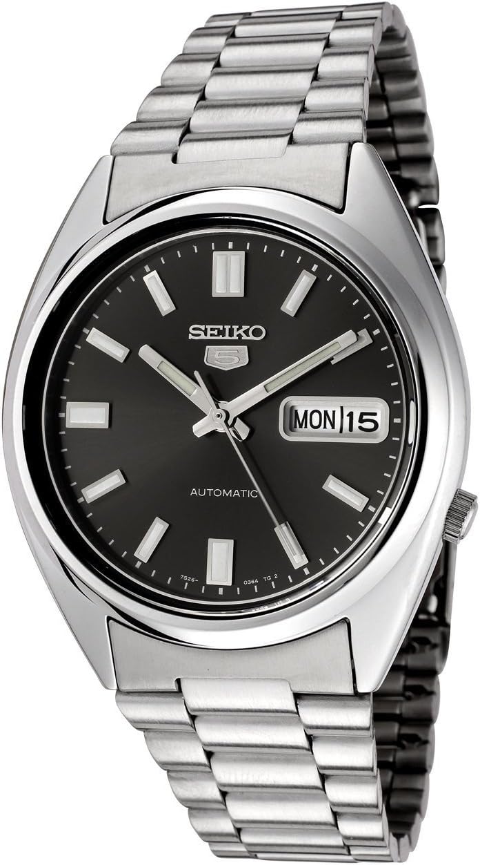 Seiko 5 Gent SNXS79K Men's Stainless Steel Wrist Watch, metal, luxury