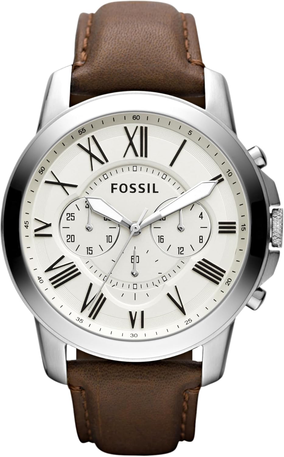 Fossil FG1811810 Men's Analogue Quartz Watch with Leather Strap