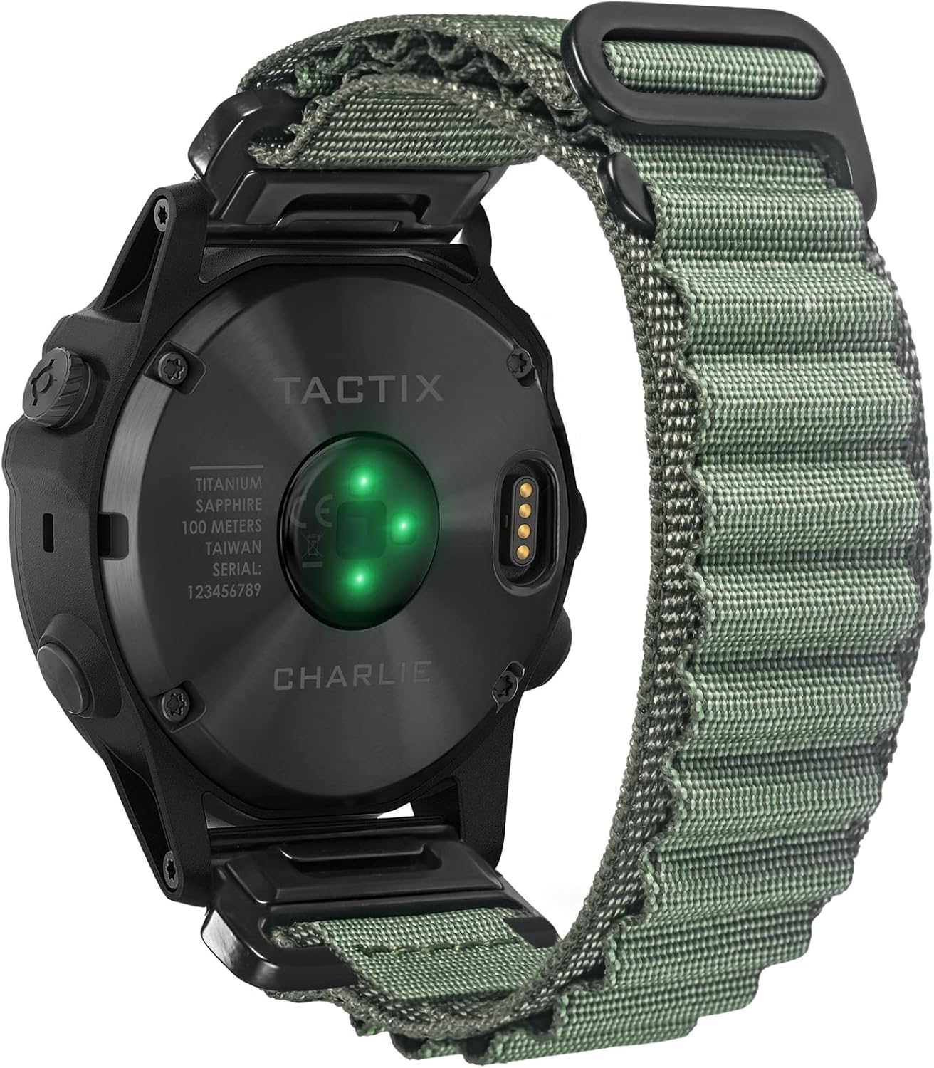 Compatible with Garmin, Heavy Duty Nylon Braided Sport Strap G-Hook Strap for Fēnix/Forerunner/Approach/MARQ/Quatix/D2 Watch