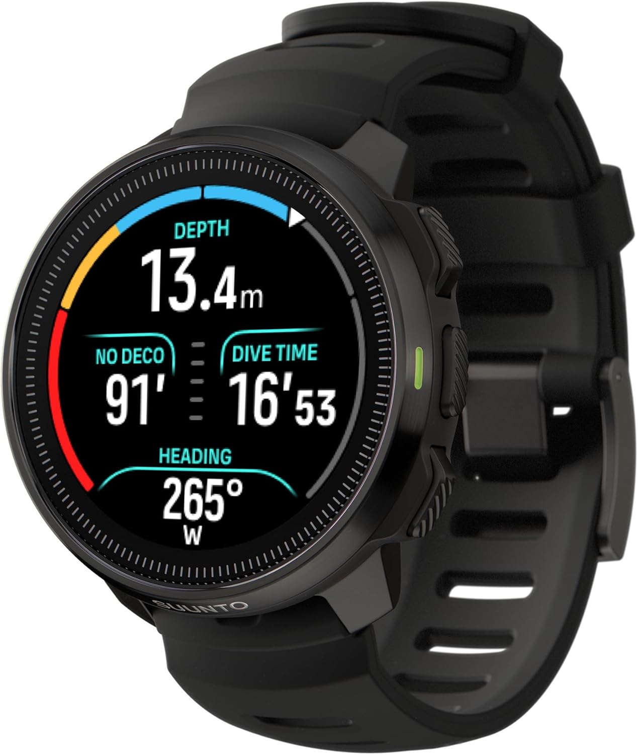 SUUNTO OCEAN Men's Diving and Sports Watch, AMOLED Screen, 10ATM/7 Bar, Dualband GNSS Offline Map, GPS Activity Tracker, 95+ Sports, Heart Rate Monitor, 60H Autonomy in Diving Mode