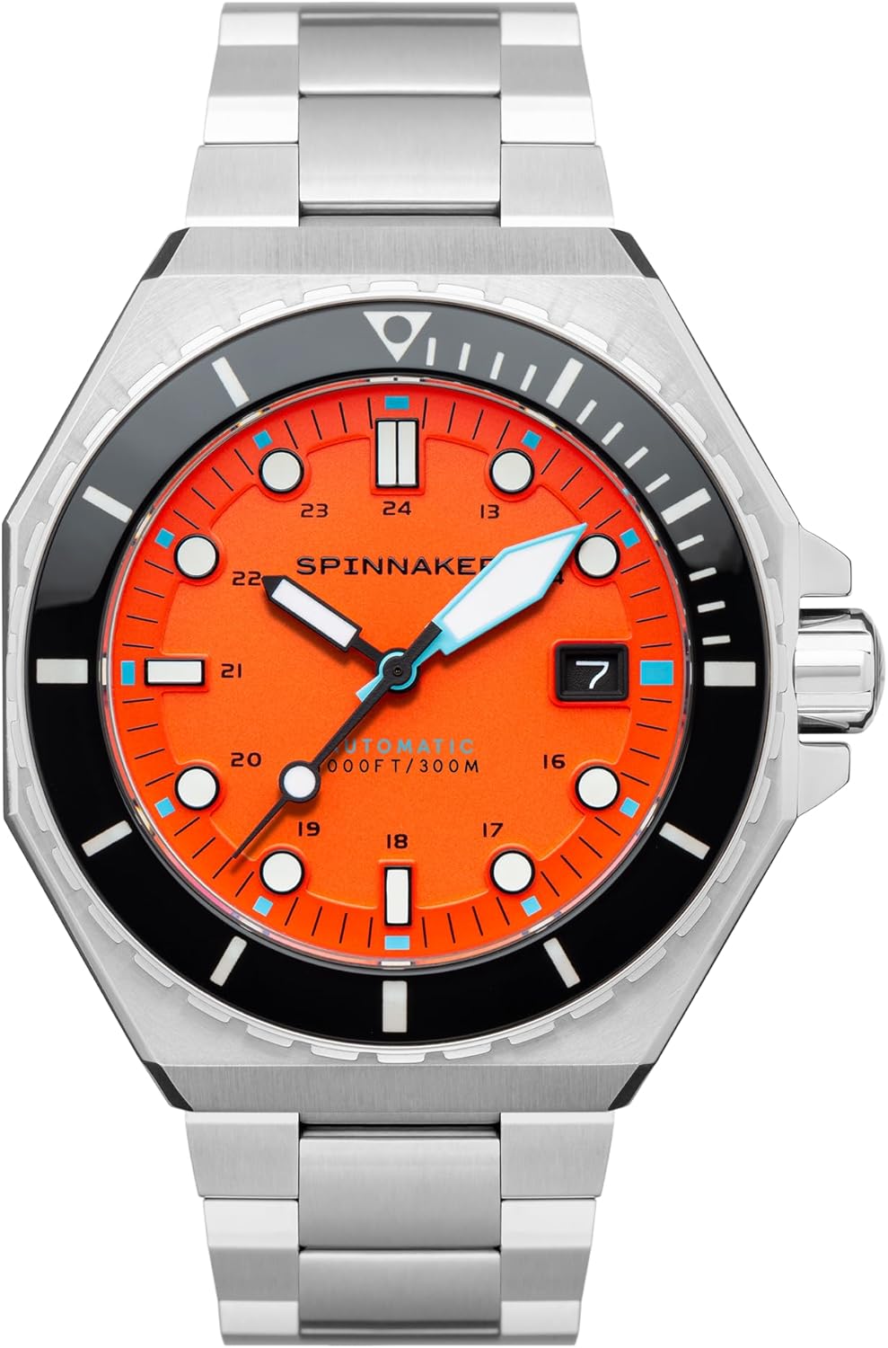 Spinnaker Dumas Men's 44mm Automatic 3 Hand Watch with Solid Stainless Steel Strap SP-5081