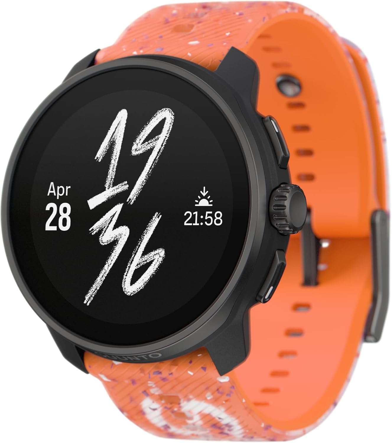 SUUNTO Race S Orologio Sportivo Donne Uomo, GPS Running Activity Tracker, Bi-Band GNSS, Offline Map, AMOLED Touch Schermo, Smartwatch Cardiofrequenzimetro Altimetro, 95+ Sports, Autonomia 13 Giorni