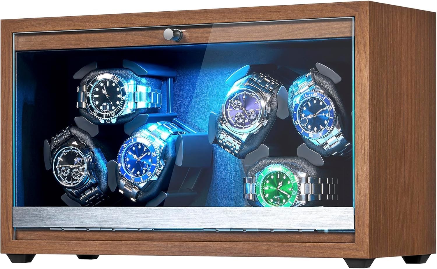 anwbroad-watch-winder-6-led-super-silent-motor-4-rotation-modes-watch-shaker-box-with-type-c-adapter-ujww003a