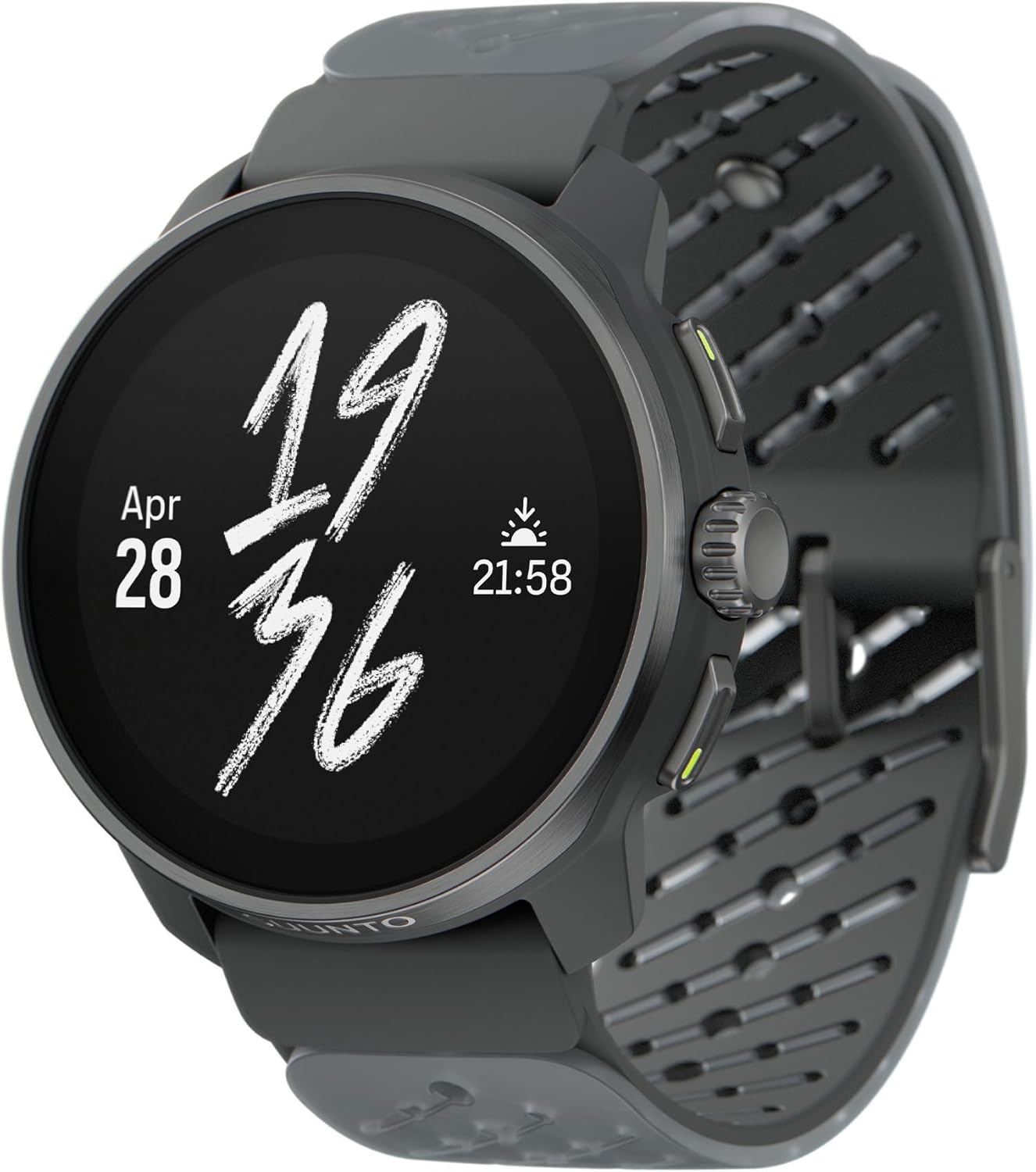 SUUNTO Race S Orologio Sportivo Donne Uomo, GPS Running Activity Tracker, Bi-Band GNSS, Offline Map, AMOLED Touch Schermo, Smartwatch Cardiofrequenzimetro Altimetro, 95+ Sports, Autonomia 13 Giorni