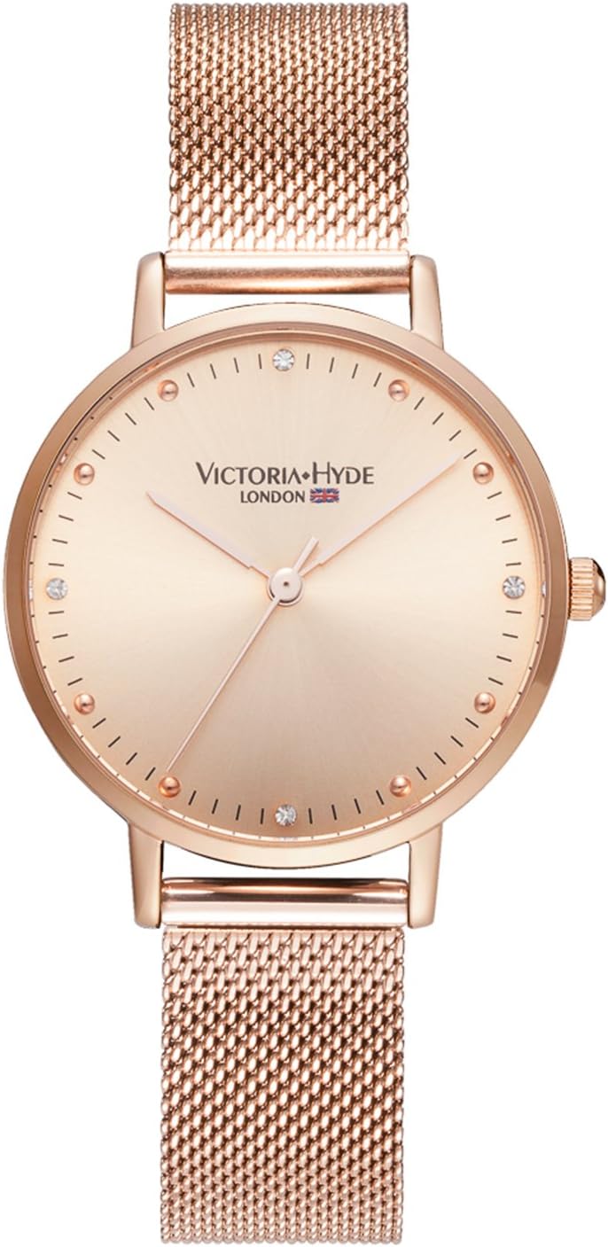 VICTORIA HYDE Analogue Quartz Ladies Replaceable Stainless Steel Wrist Watch