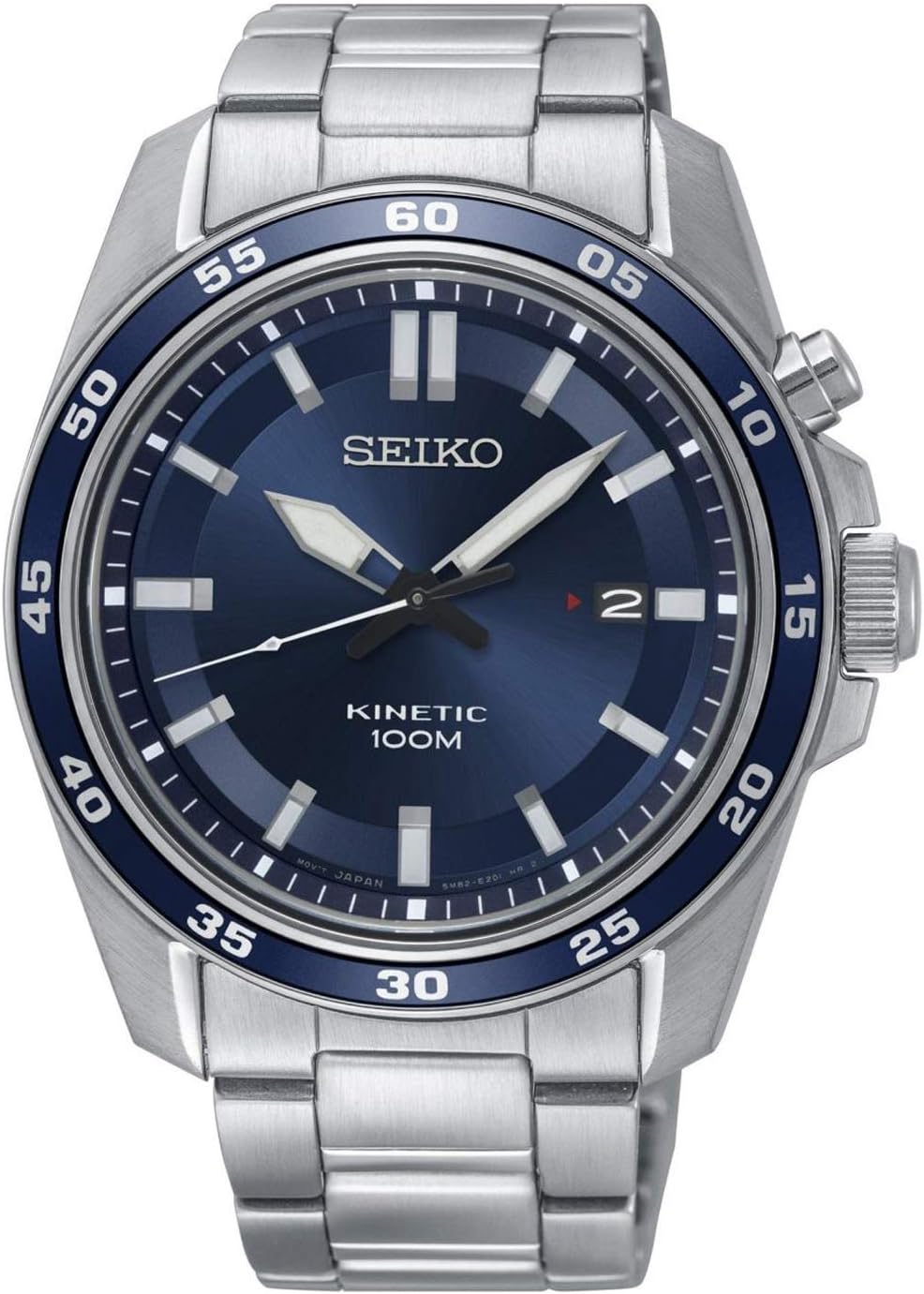 Seiko Men's Automatic Analogue Watch with Stainless Steel Strap