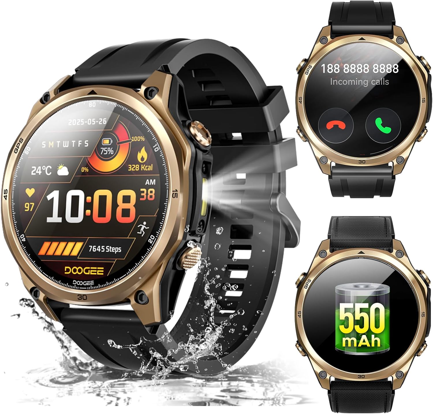 DOOGEE Smart Sports Watches Military Watches