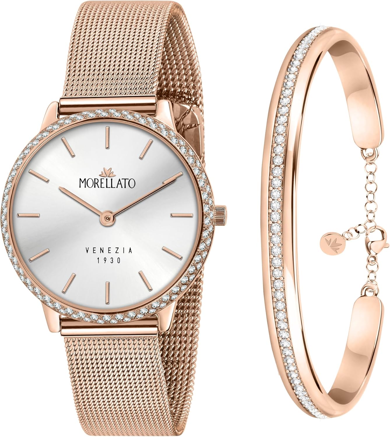 Morellato R0153161504 Women's Watch in Brass, Rose Gold, 1930 Collection, Special Pack, Women's Gift