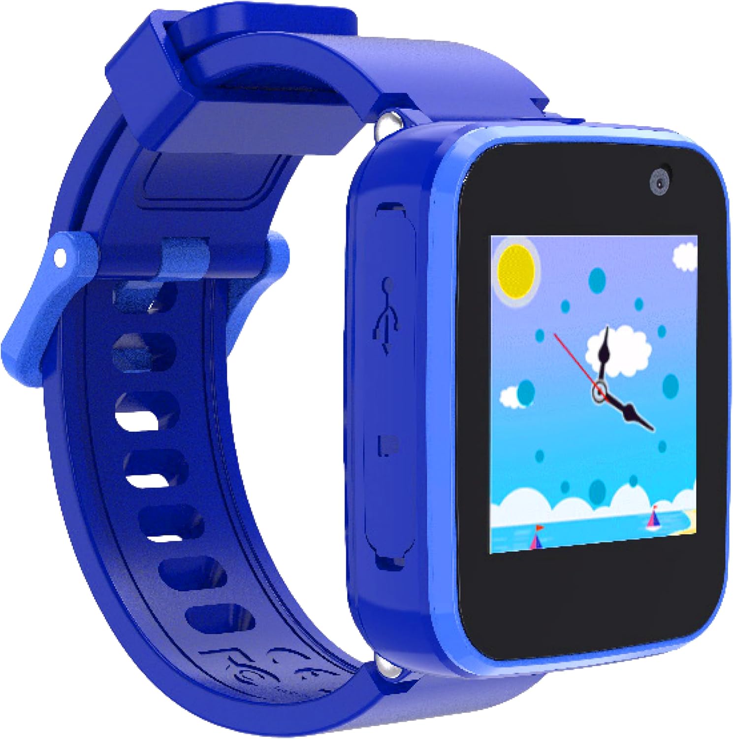 Silvergear® Children's Smartwatch with Games and Camera | 1.44 Inch IPS Touch Display | Children's Electronic Watch with Rechargeable Battery 330 mAh | Children's Smartwatch | Blue