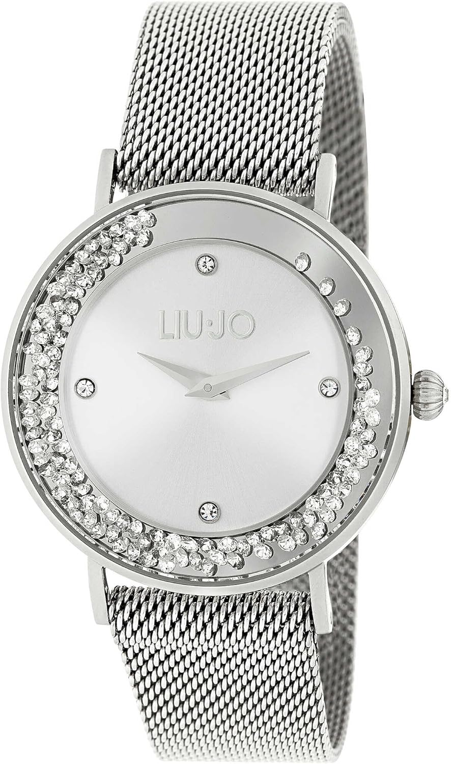 Liu Jo TLJ1341 orologio maglia d'argento miland