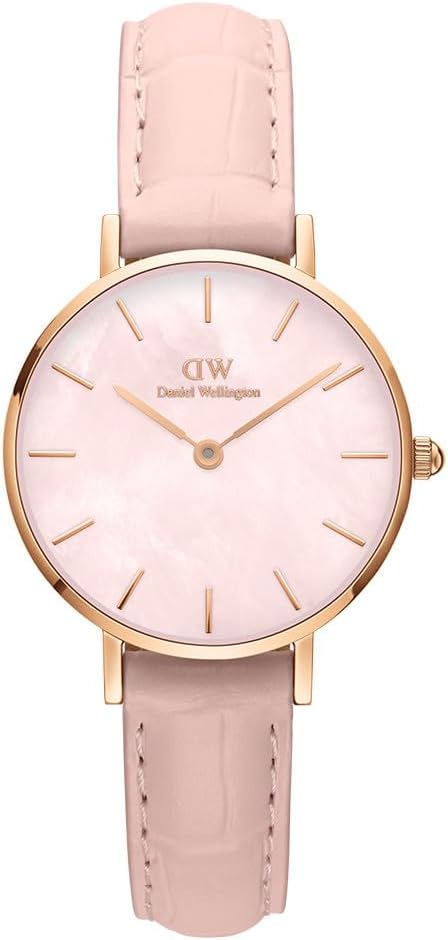 Daniel Wellington Petite Rose Gold Leather Watches