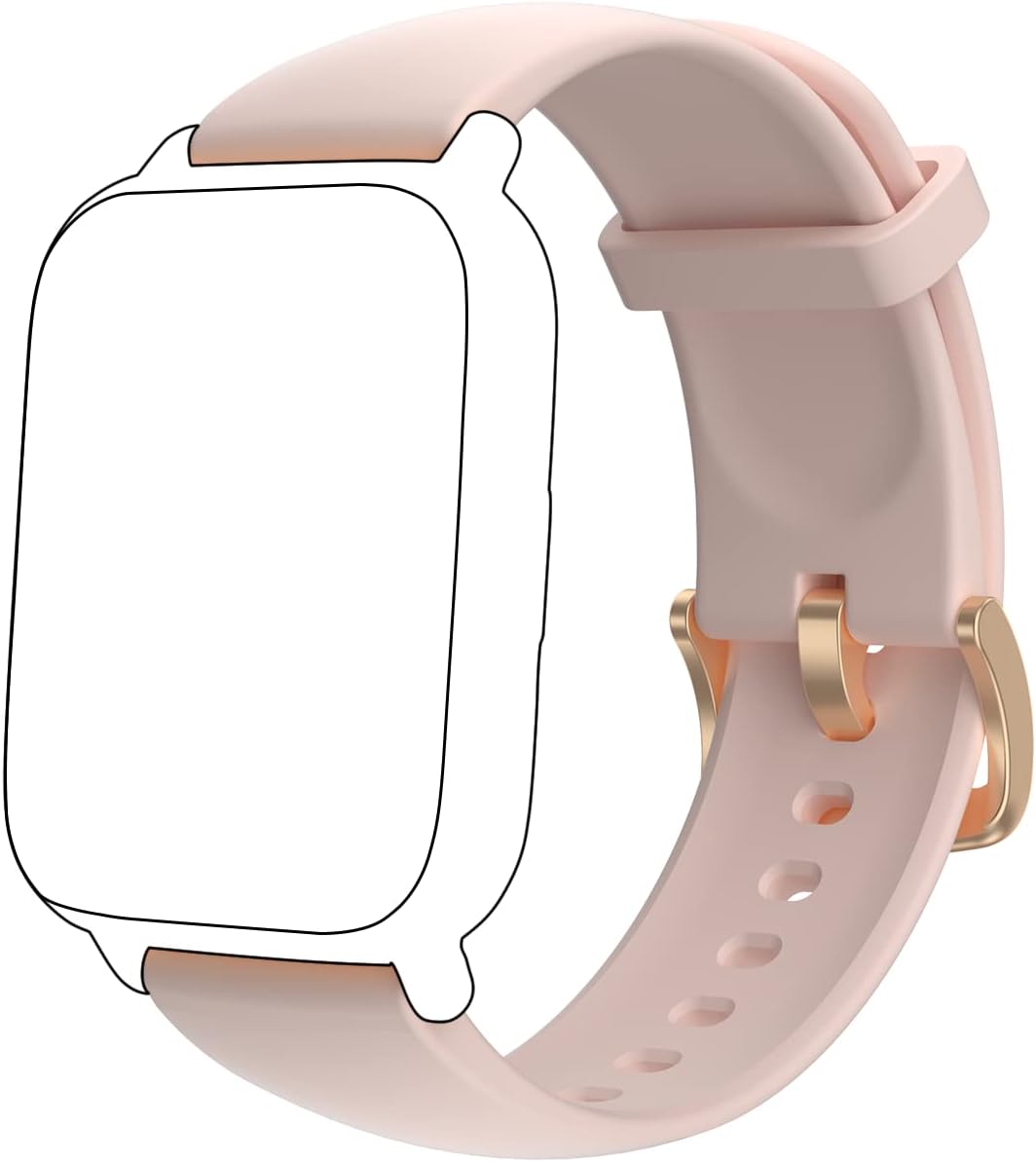 RUIMEN Replacement Silicone Smart Watch Bands for H1 Smart Watch 22mm