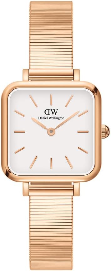 Daniel Wellington Framework Watches 22 x 22 mm Double Plated Stainless Steel (316L) Rose Gold