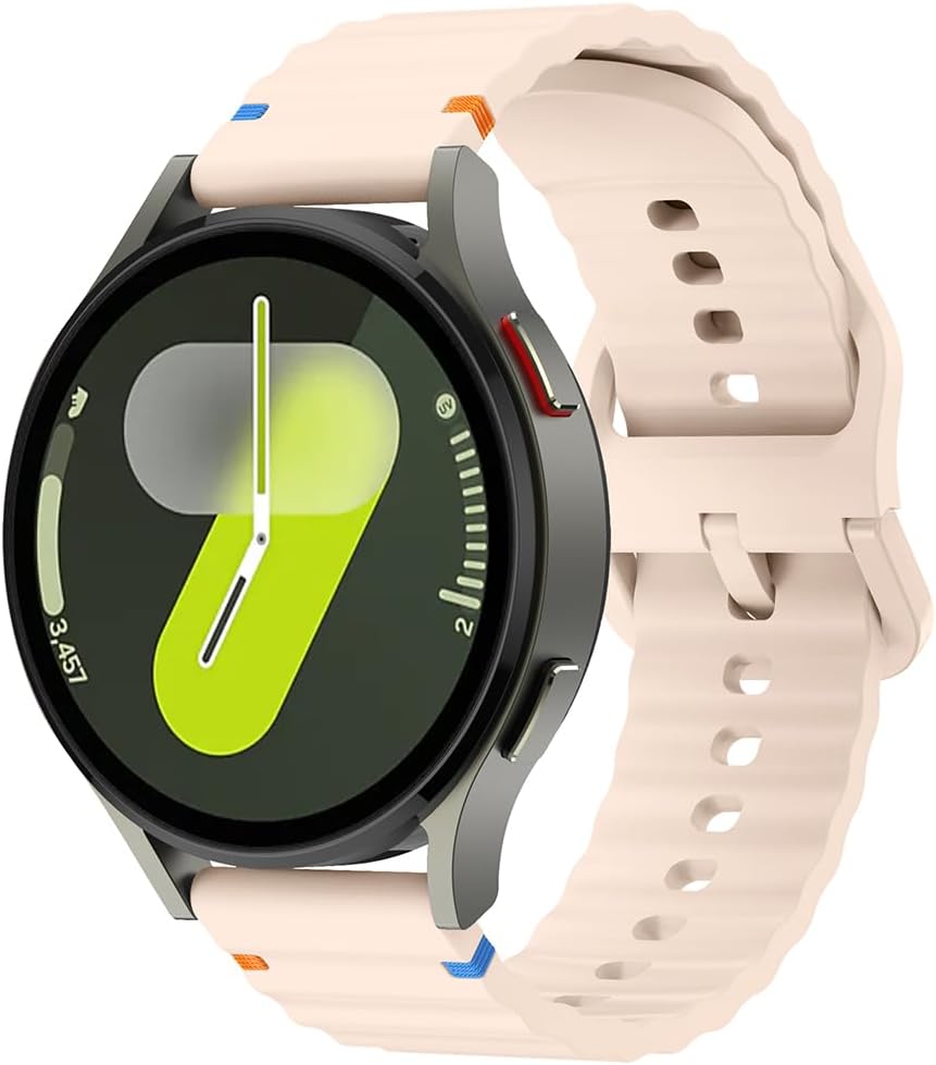 Watch Band for Amazfit Bip 3/3 Pro/Bip U/U Pro/Bip S/S Lite, 20 mm Silicone Sport Wristbands Replacement Bands for Amazfit GTS 4/GTS 4 Mini/GTS 3/2/2e/2 Mini/GTR Mini