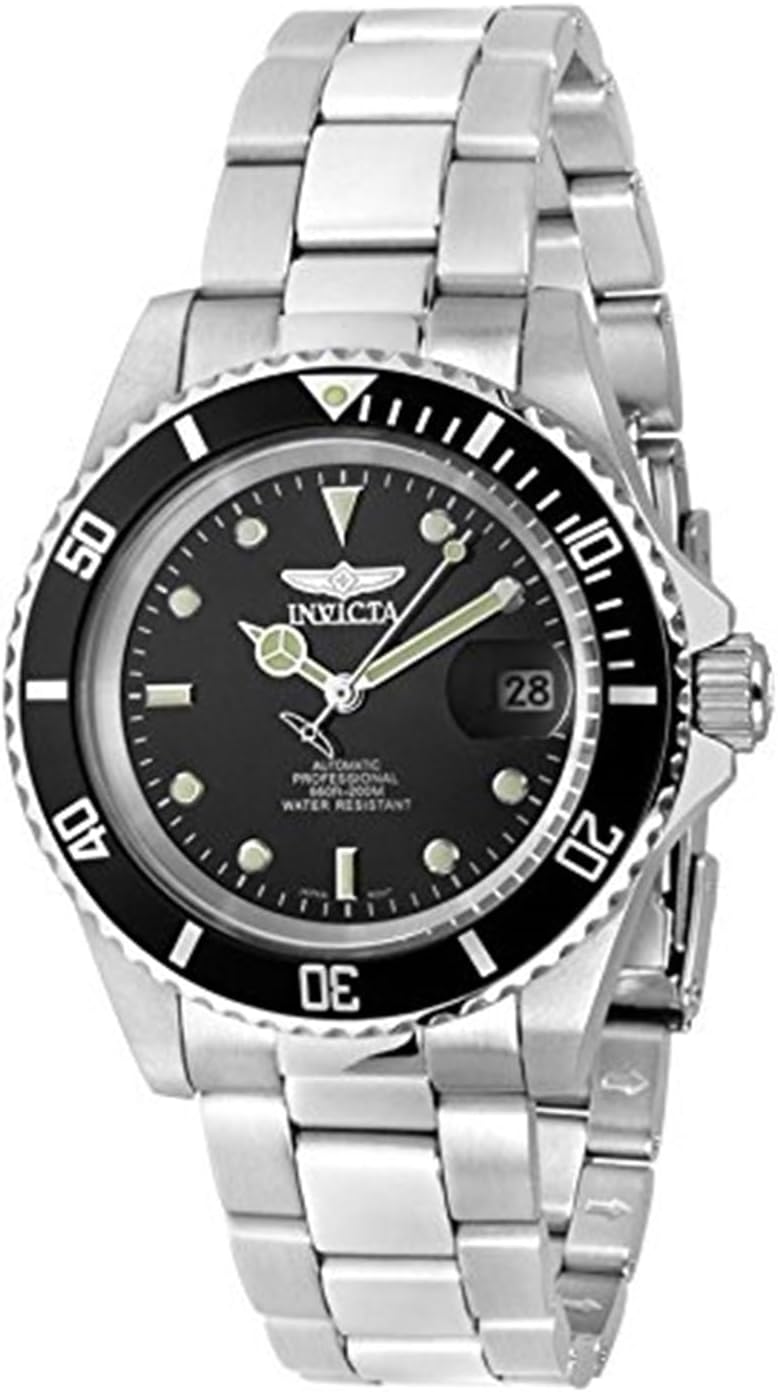 Invicta Pro Diver Men's Stainless Steel Automatic Movement Watch - 40mm