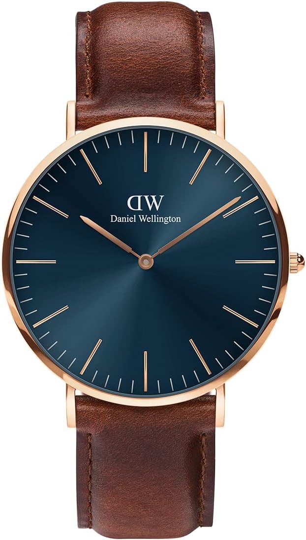 Daniel Wellington Classic Rose Gold Italian Nappa Leather Watches