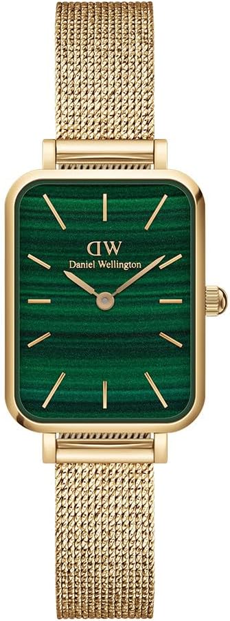 Daniel Wellington Quadro Evergold Watch, Gold Mesh Bracelet, 20 x 26 mm