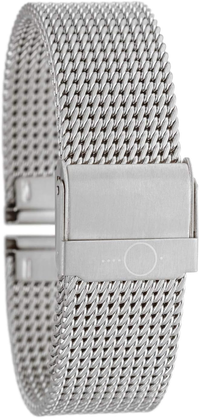 Eichmüller Solid Stainless Steel Bracelet 22 mm Silver