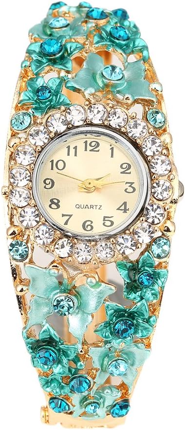 Lvpai Women's Rhinestone Butterfly Wrist Watch