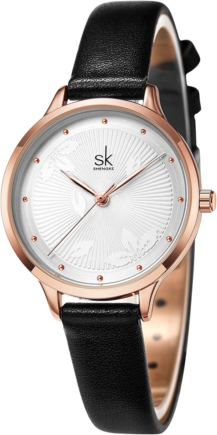 SHENGKE Ladies Watch Crystal Wrist Watch