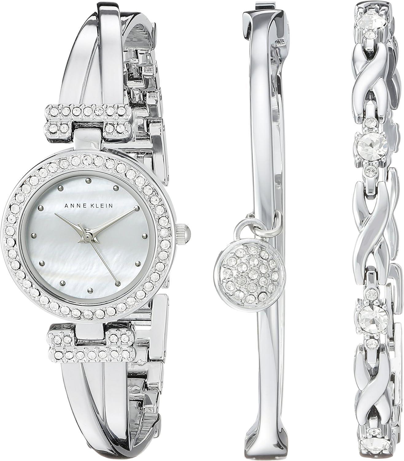 Anne Klein - Ladies Bracelet Watch Set